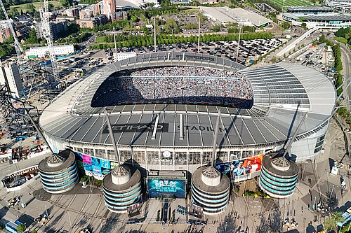 Manchester City's Etihad Stadium Manchester City's Etihad Stadium