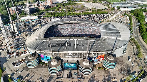 Manchester City's Etihad Stadium Manchester City's Etihad Stadium