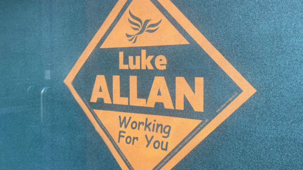 Luke Allan 'Working For You' Window Poster