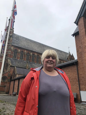 Jackie Pearcey campaigned to protect Gorton Monastery from inappropriate development.