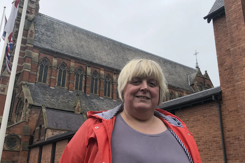 Jackie Pearcey campaigned to protect Gorton Monastery from inappropriate development.