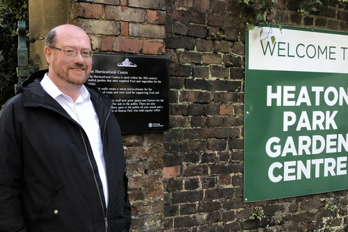 Iain Donaldson in Heaton Park