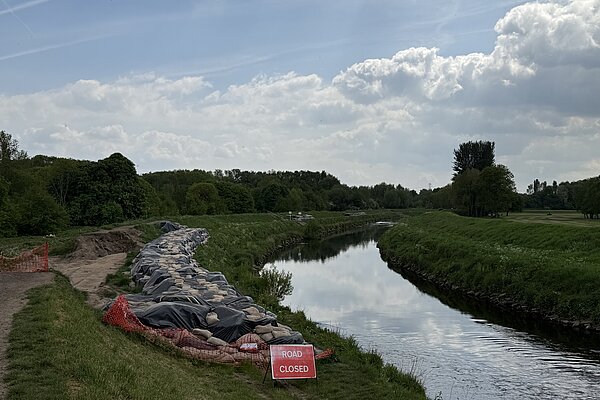 River Mersey in May 2025